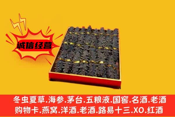 宁波市回收海参